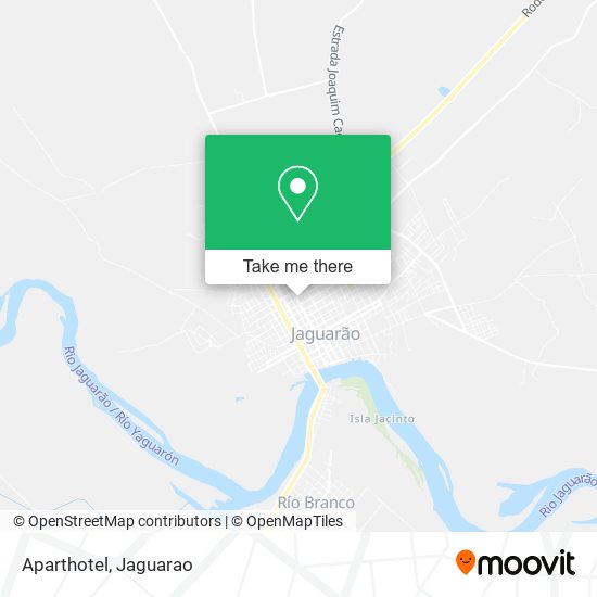 Aparthotel map