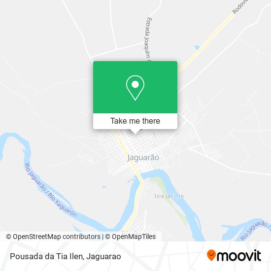 Pousada da Tia Ilen map