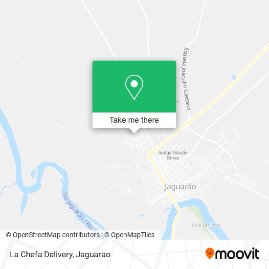 Mapa La Chefa Delivery