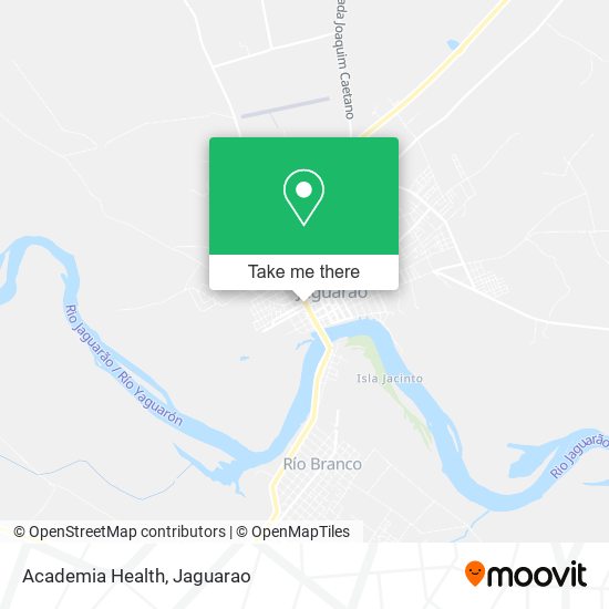 Mapa Academia Health