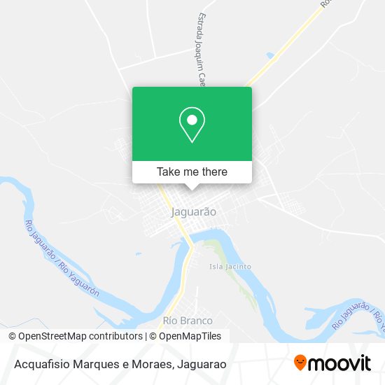 Acquafisio Marques e Moraes map