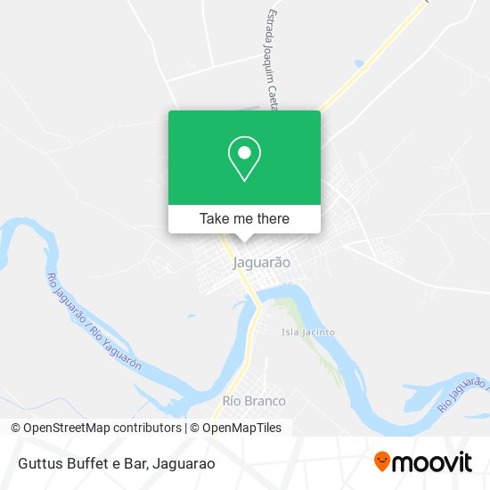 Guttus Buffet e Bar map