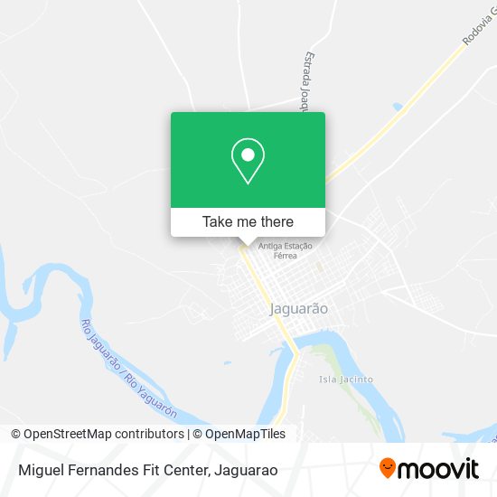 Mapa Miguel Fernandes Fit Center