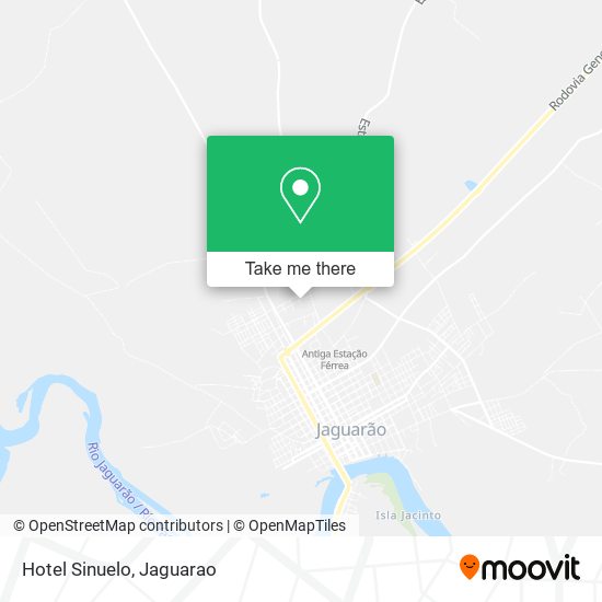 Hotel Sinuelo map