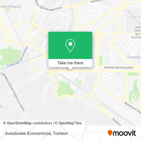 Autobuses Economicos map