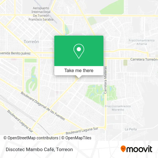 Discotec Mambo Café map