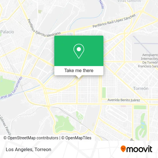 Los Angeles map