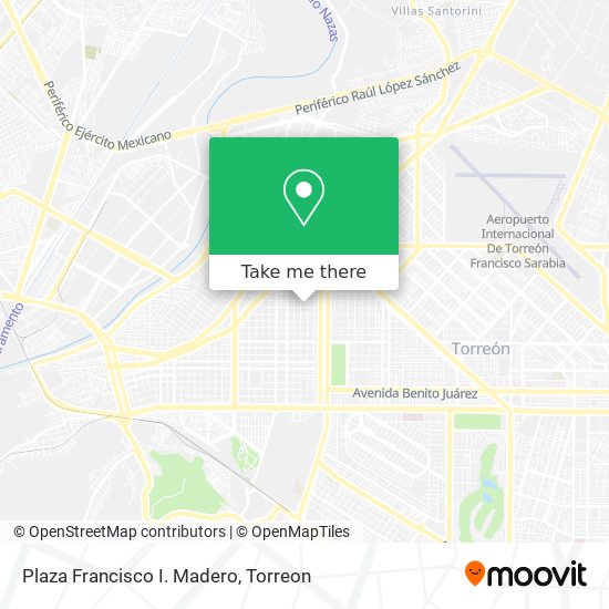 Plaza Francisco I. Madero map