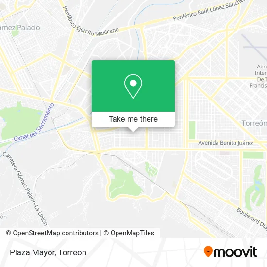 Plaza Mayor map
