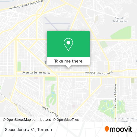 Mapa de Secundaria # 81