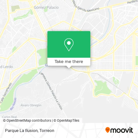 Parque La Ilusion map