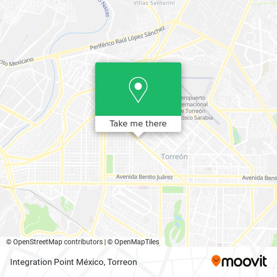Integration Point México map