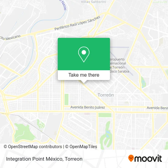 Integration Point México map