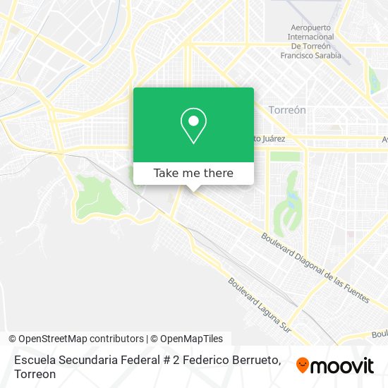 Escuela Secundaria Federal # 2 Federico Berrueto map