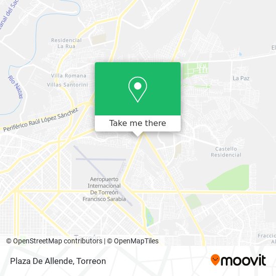 Mapa de Plaza De Allende