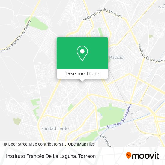 Instituto Francés De La Laguna map
