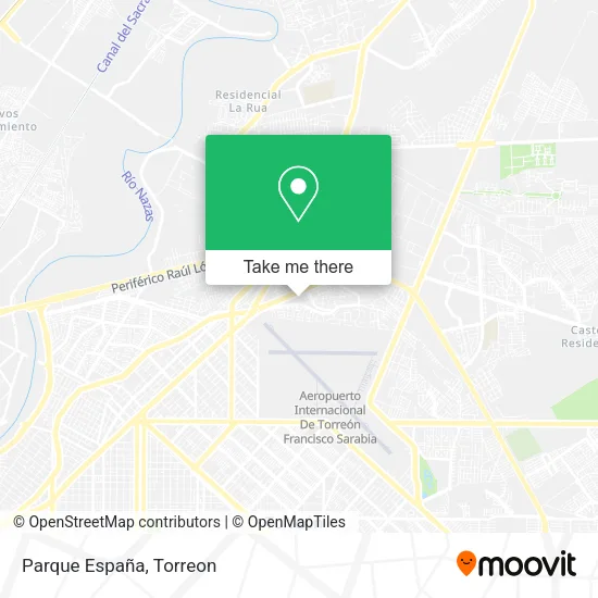 Parque España map