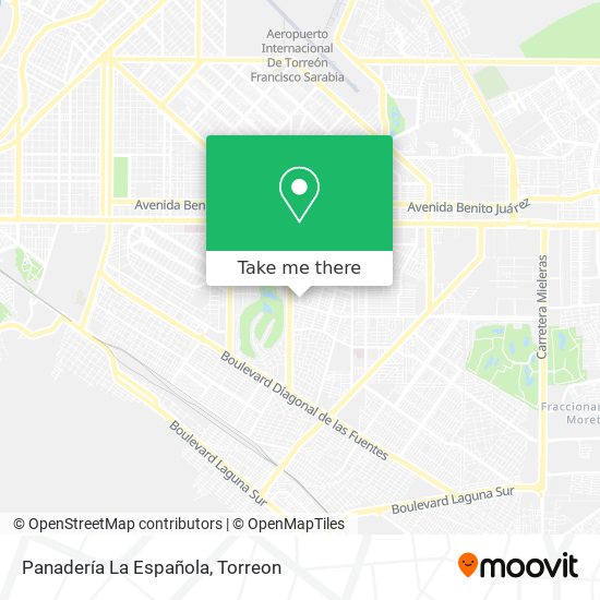 Panadería La Española map