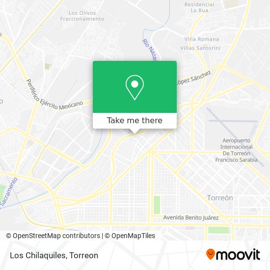 Mapa de Los Chilaquiles