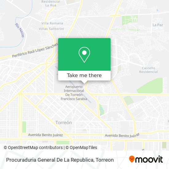Mapa de Procuraduria General De La Republica