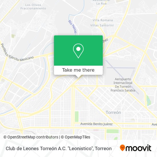 How to get to Club de Leones Torreón . 