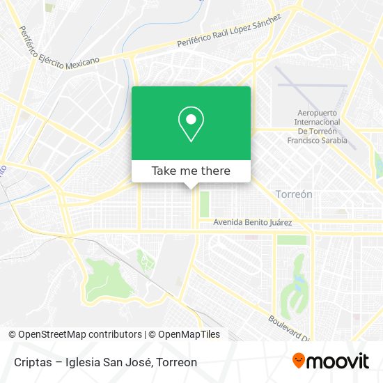 Mapa de Criptas – Iglesia San José