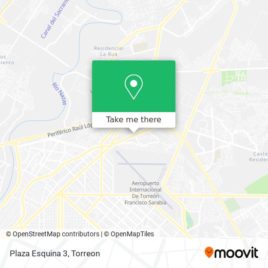 Mapa de Plaza Esquina 3