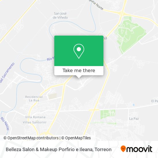 Belleza Salon & Makeup Porfirio e Ileana map