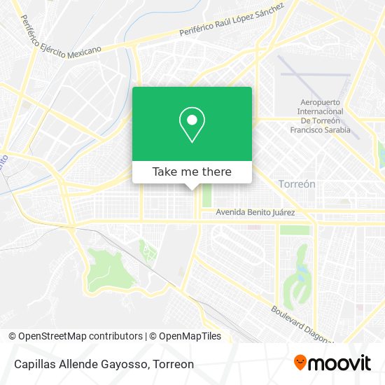 Mapa de Capillas Allende Gayosso