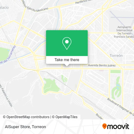 Mapa de AlSuper Store