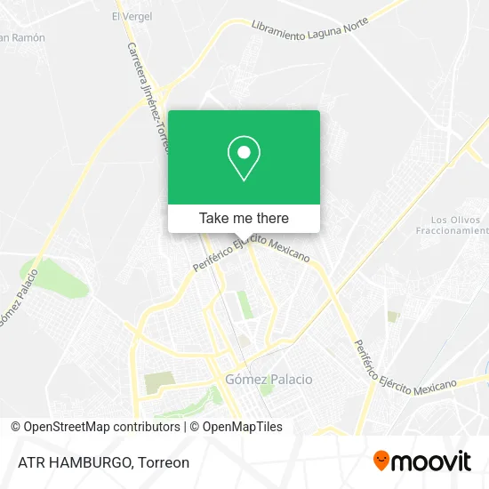 ATR HAMBURGO map
