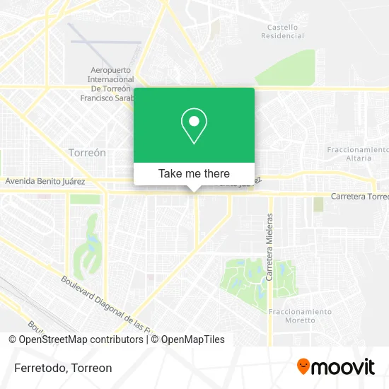 Ferretodo map