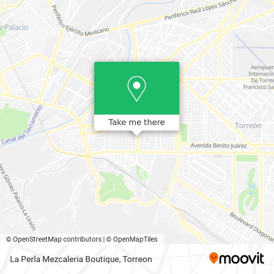 La Perla Mezcaleria Boutique map