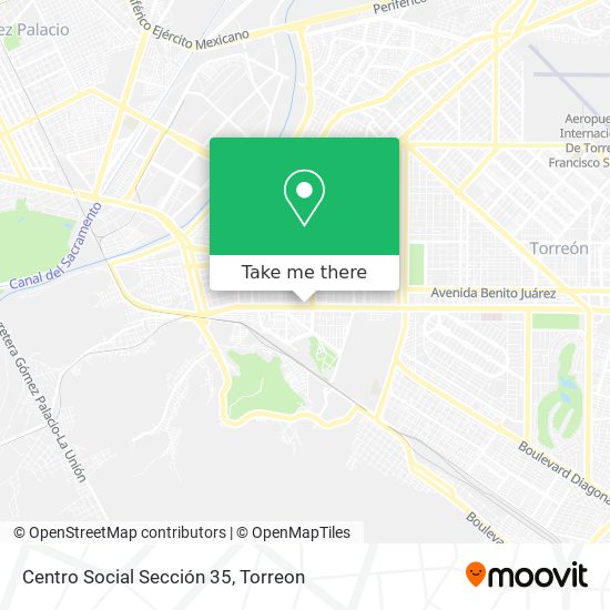 Centro Social Sección 35 map