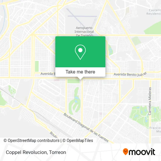 Mapa de Coppel Revolucion