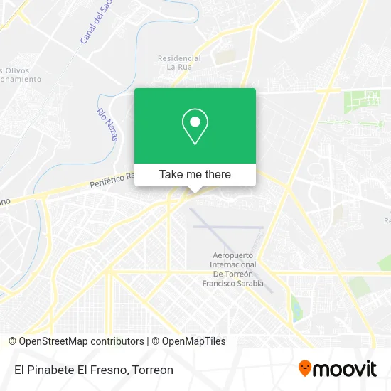 El Pinabete El Fresno map