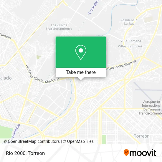 Rio 2000 map