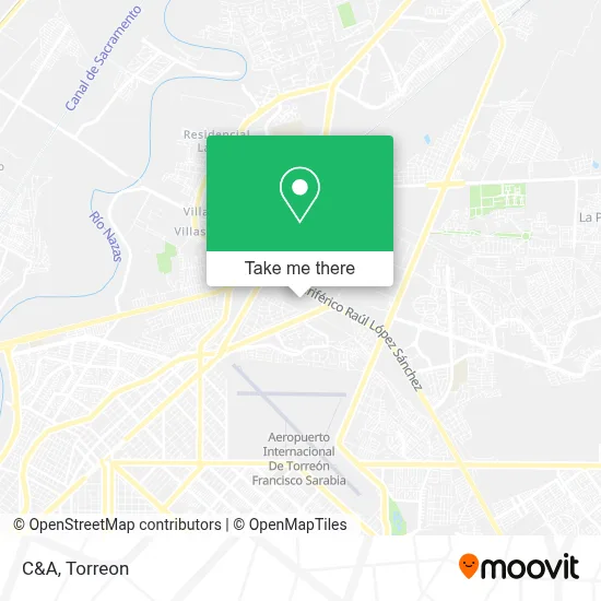 C&A map