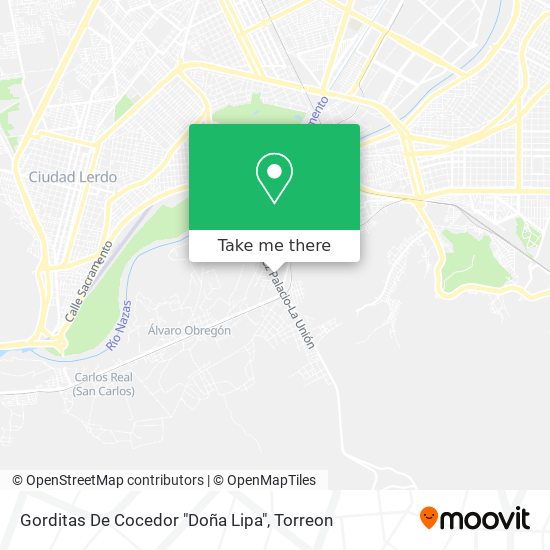 Gorditas De Cocedor "Doña Lipa" map