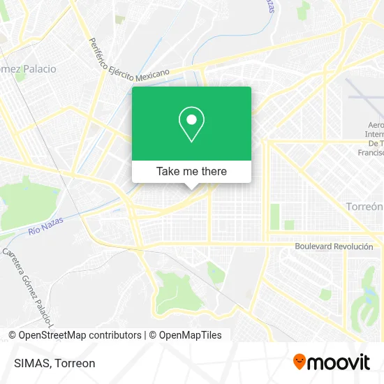 SIMAS map