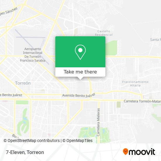 Mapa de 7-Eleven