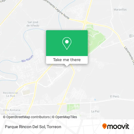 Parque Rincon Del Sol map