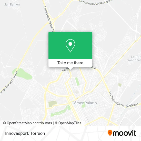 Innovasport map