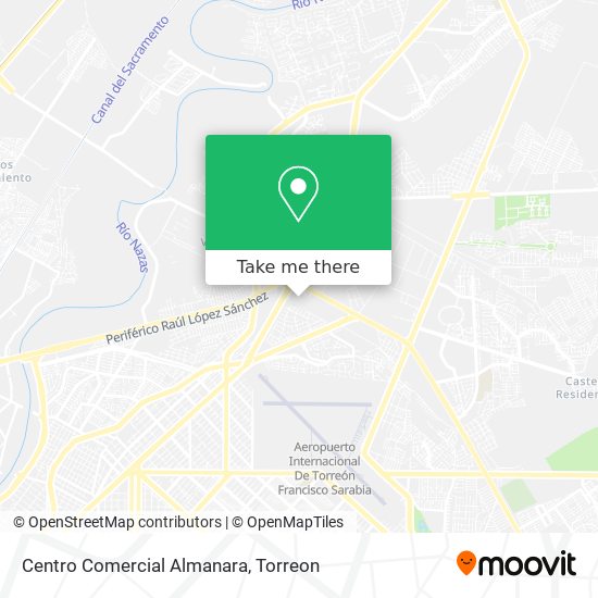 Centro Comercial Almanara map