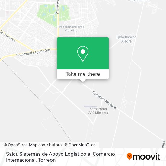 Salci. Sistemas de Apoyo Logístico al Comercio Internacional map