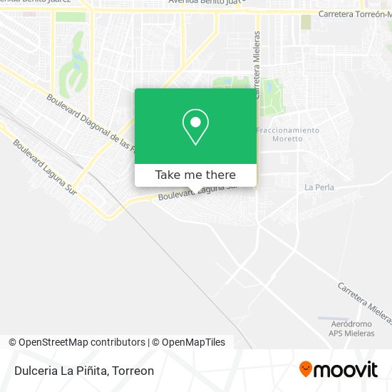 Dulceria La Piñita map