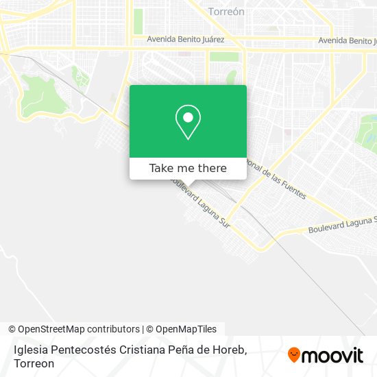 Iglesia Pentecostés Cristiana Peña de Horeb map