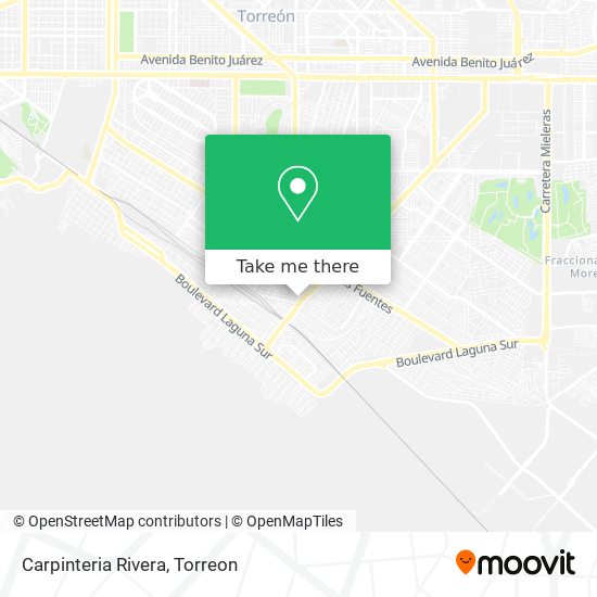 Mapa de Carpinteria Rivera
