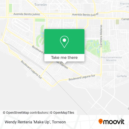 Wendy Renteria 'Make Up' map