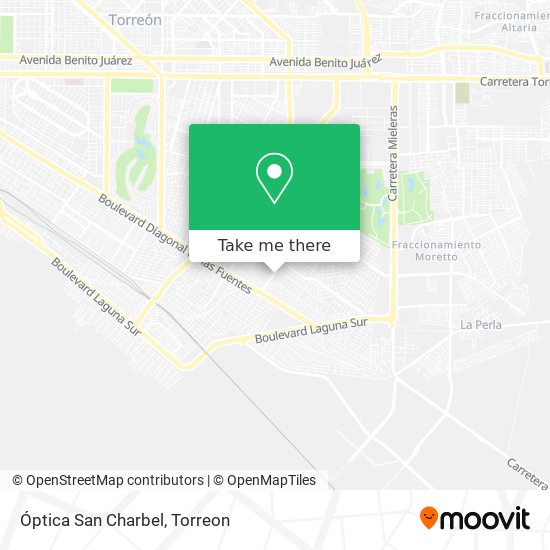 Óptica San Charbel map